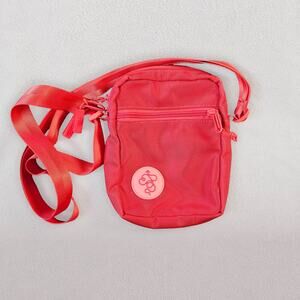 Baboon To The Moon Crossbody Sling Bag Red Adjustable